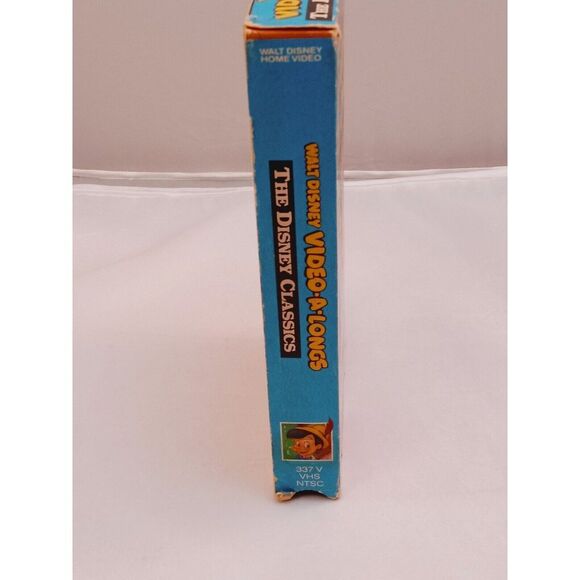 Walt Disney Video-A-Longs The Disney Classics (VHS, 1986) - Tested l! - Picture 5 of 7